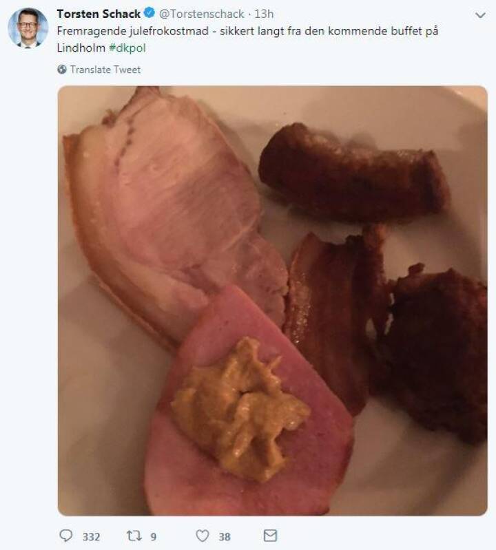 Danskhedsdiskurs: Tweet fra dansk politiker.